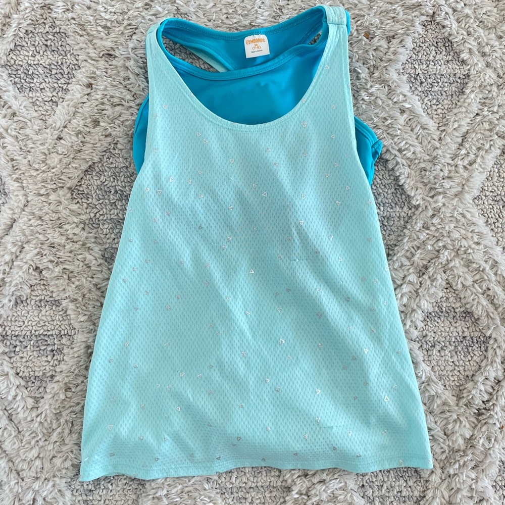 Athletic Tank With A Built In Sports Bra
